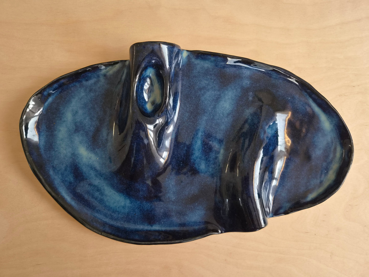 Serveerschaal - Oceaanblauw
